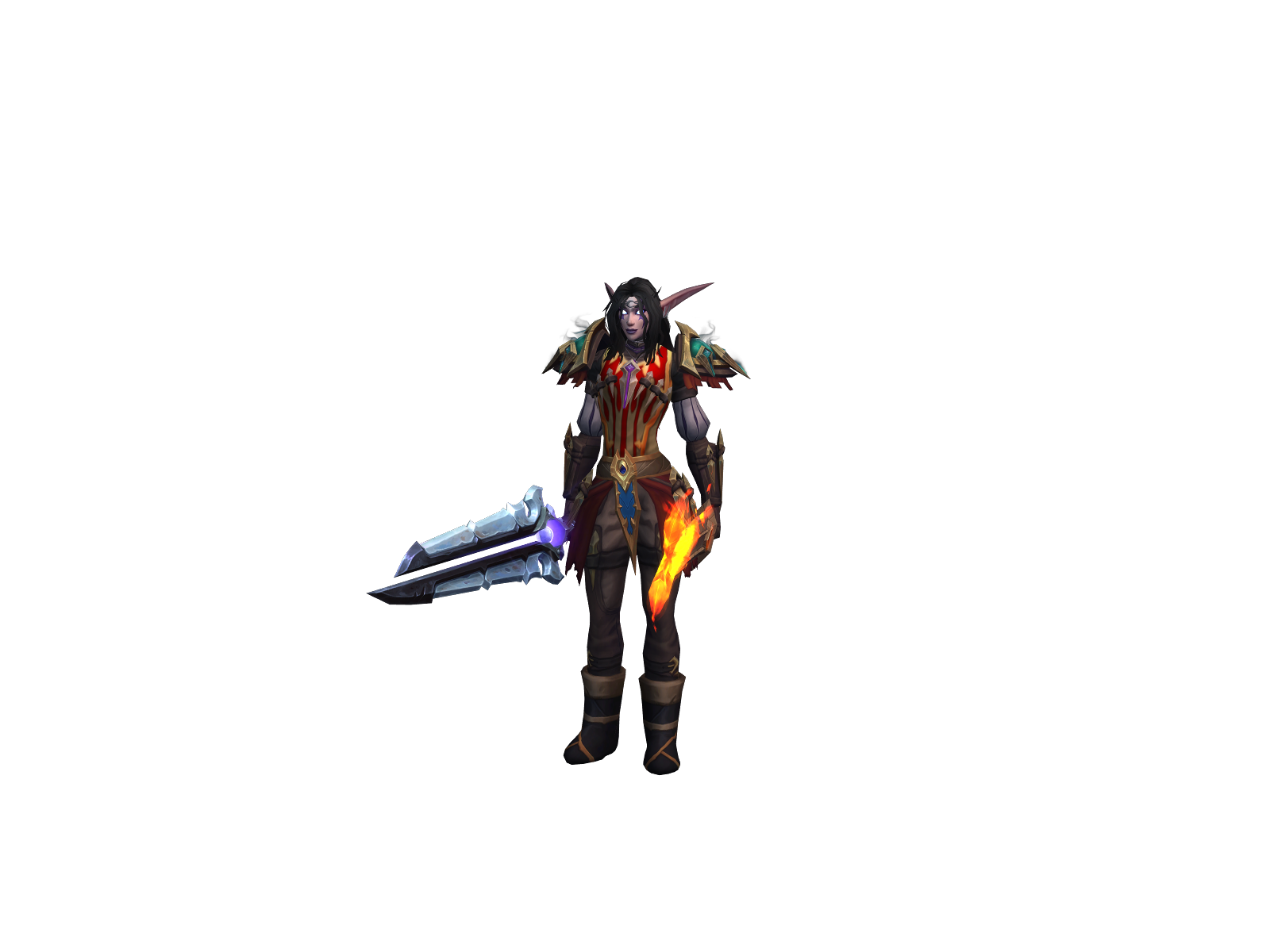 Stoff 3D character render