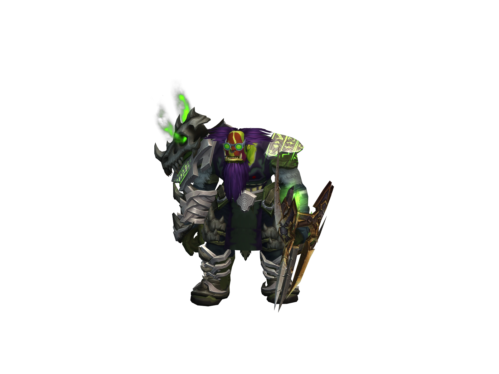 Bawzé 3D character render