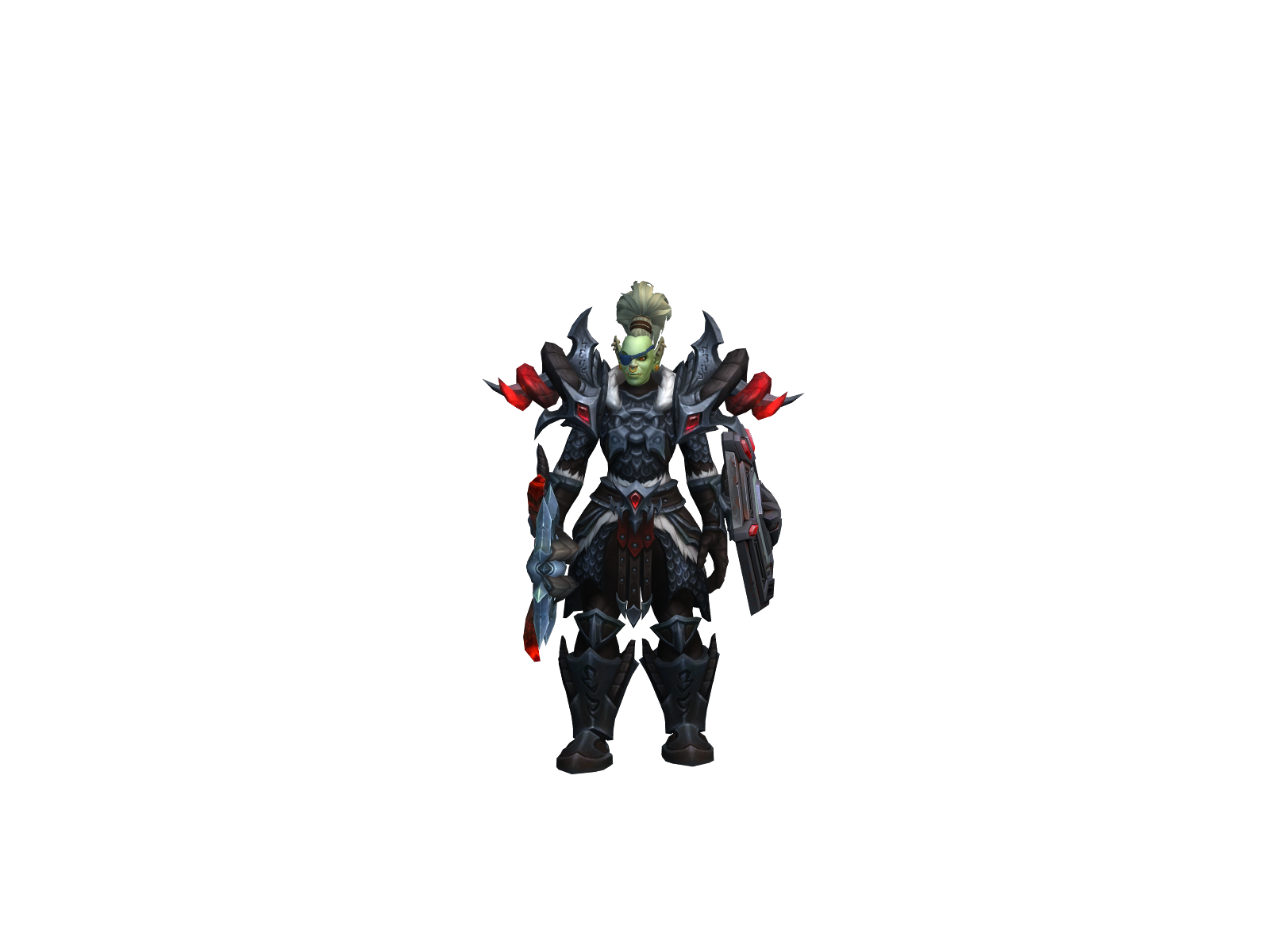 Furacão 3D character render