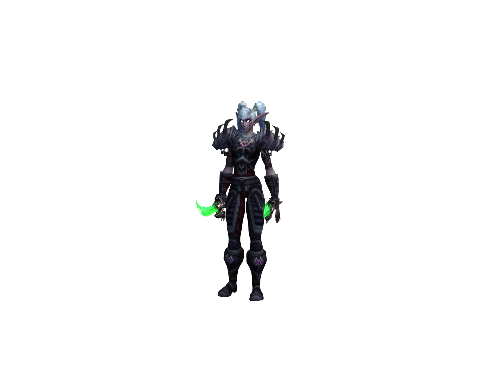 Salys 3D character render