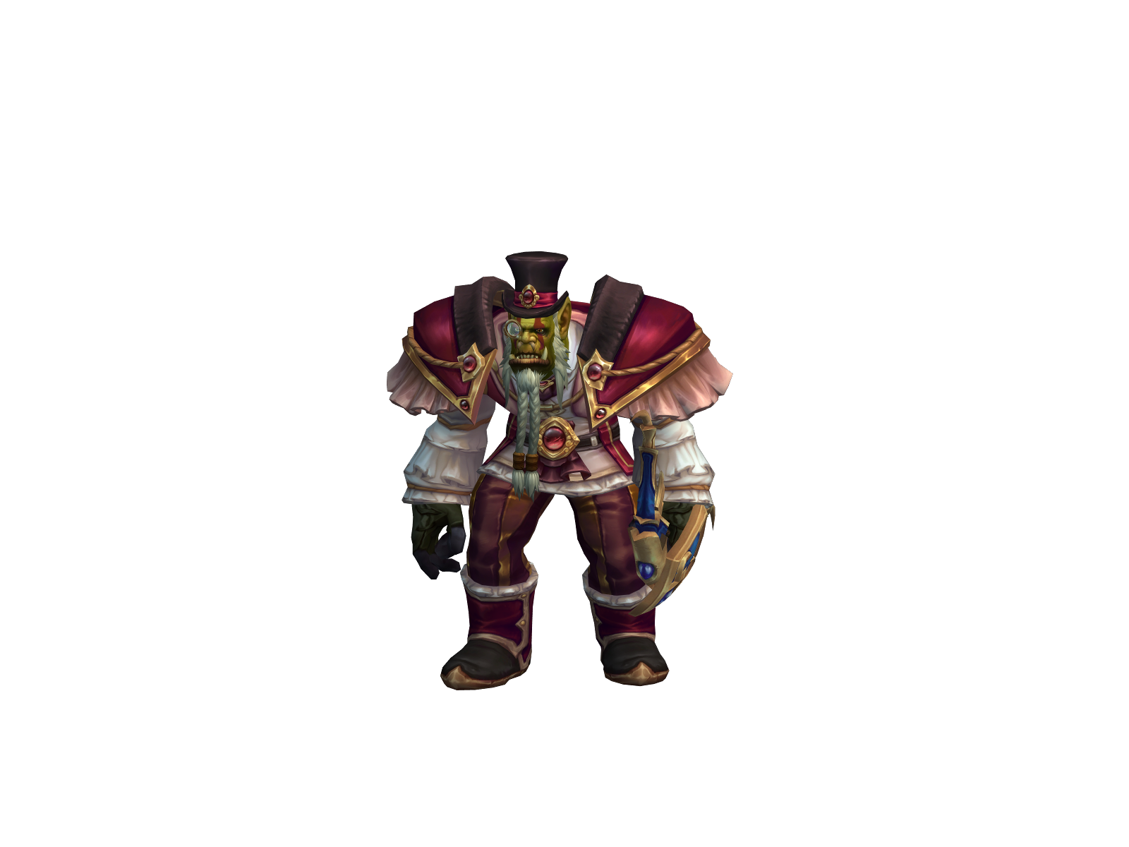 Ayelbandito 3D character render