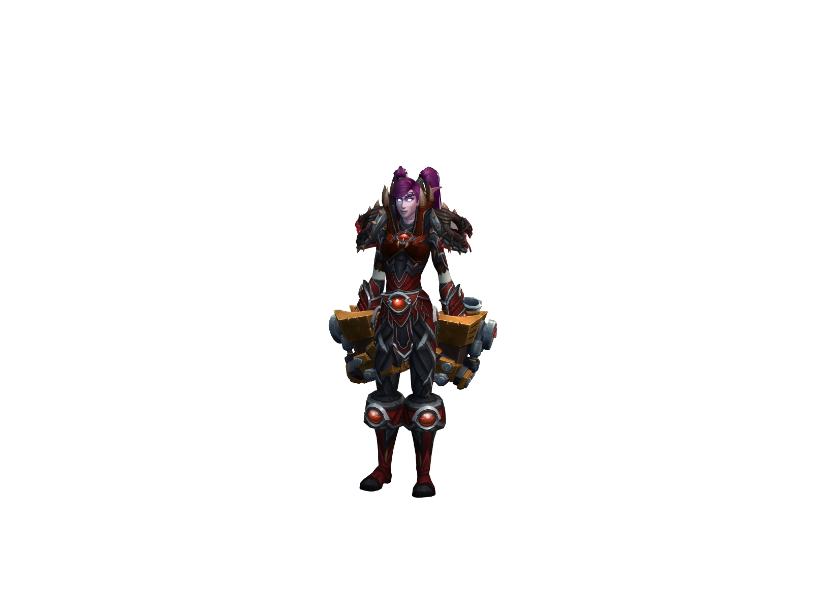 Nyanpasu 3D character render