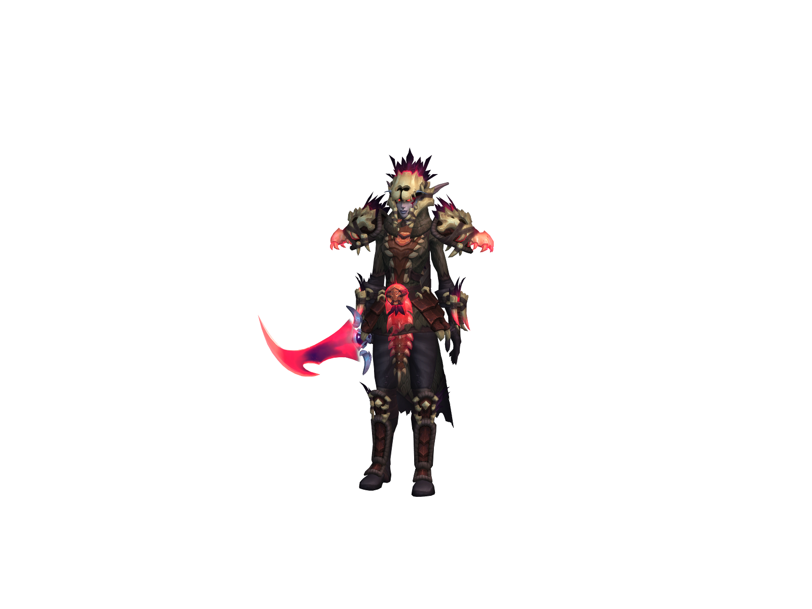 Ashael 3D character render