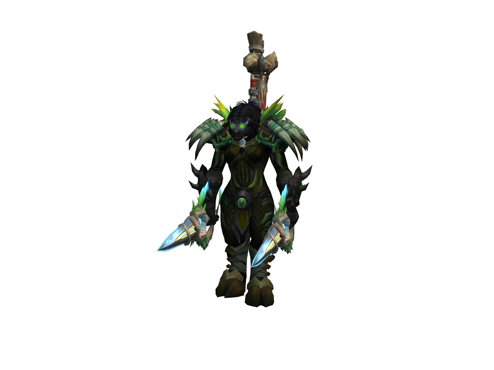 Secle 3D character render