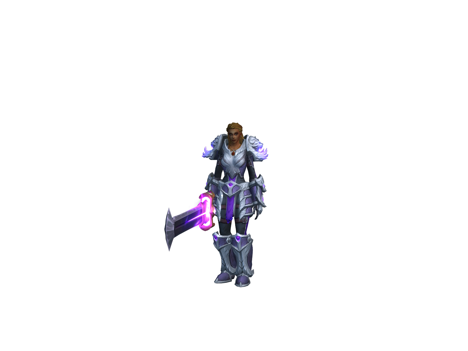 Marrashall 3D character render