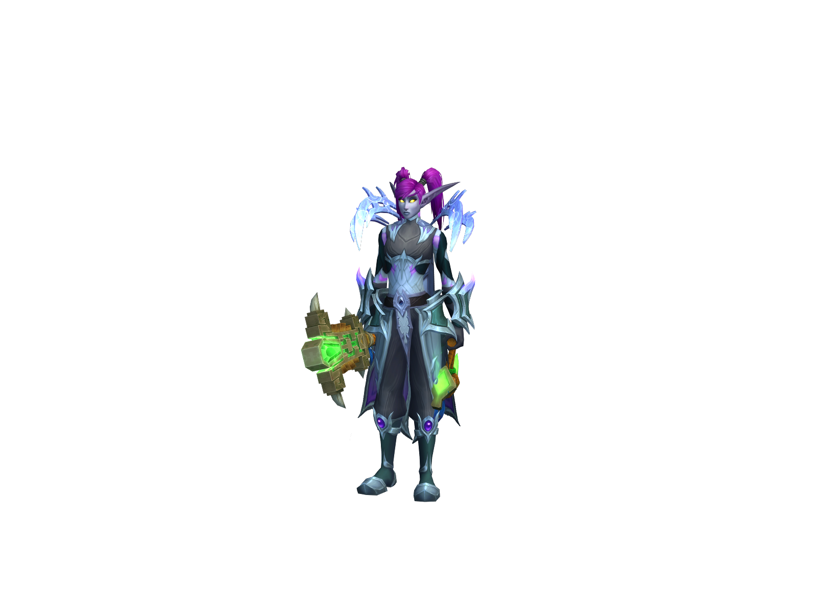 Sambodruide 3D character render