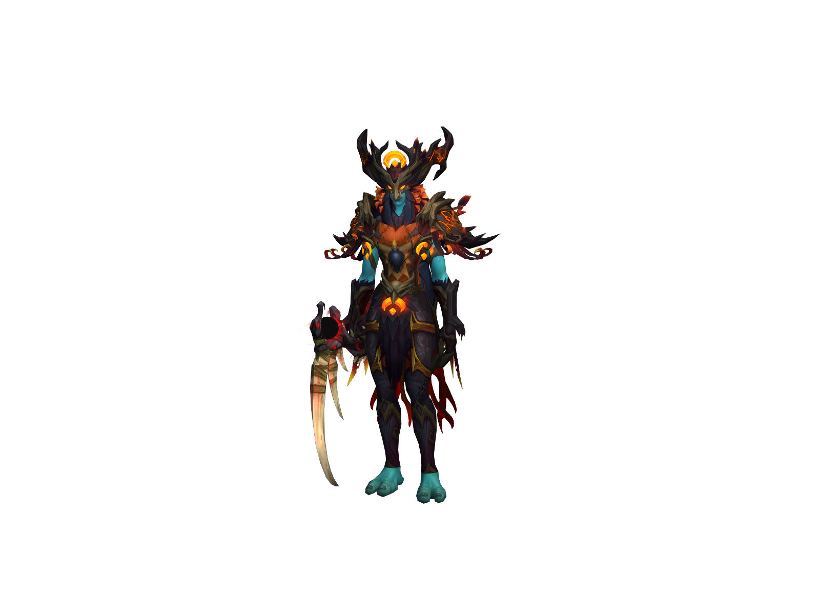 Pøumy 3D character render