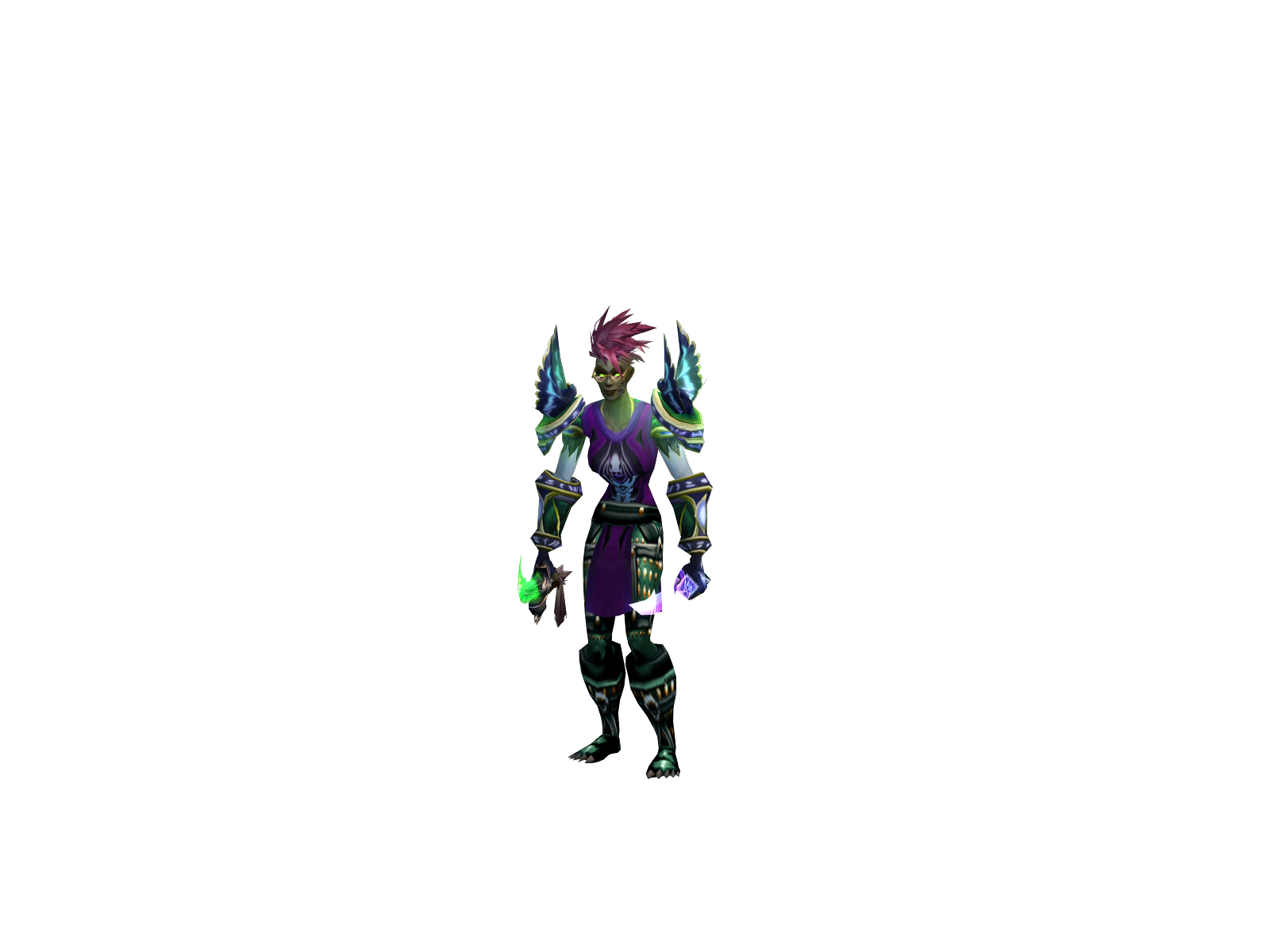 Benylin 3D character render