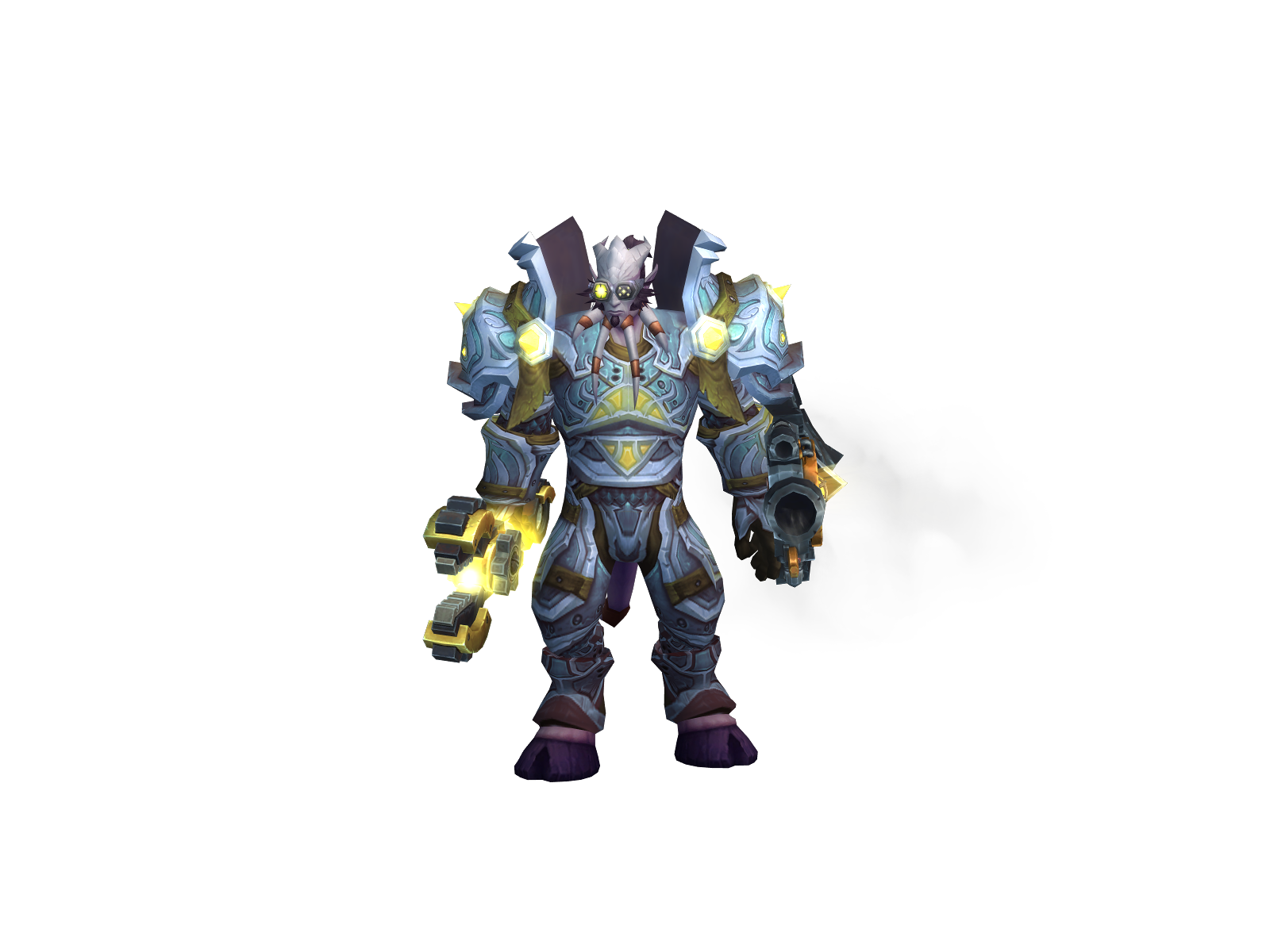 Colwhite 3D character render