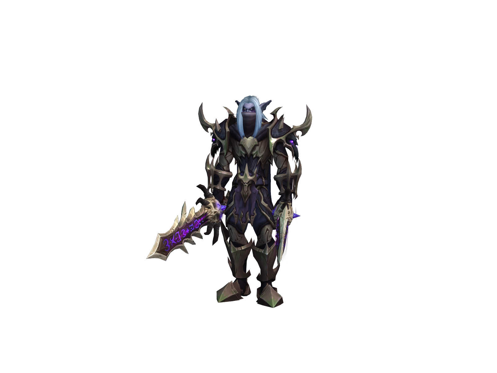 Sorhn 3D character render