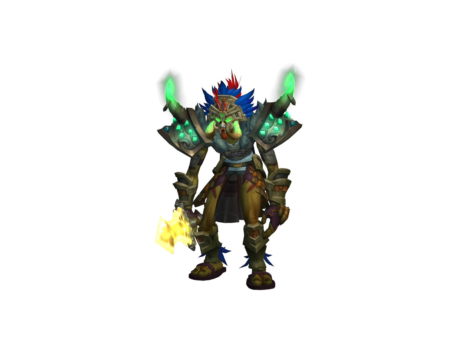 Jockaeïro 3D character render