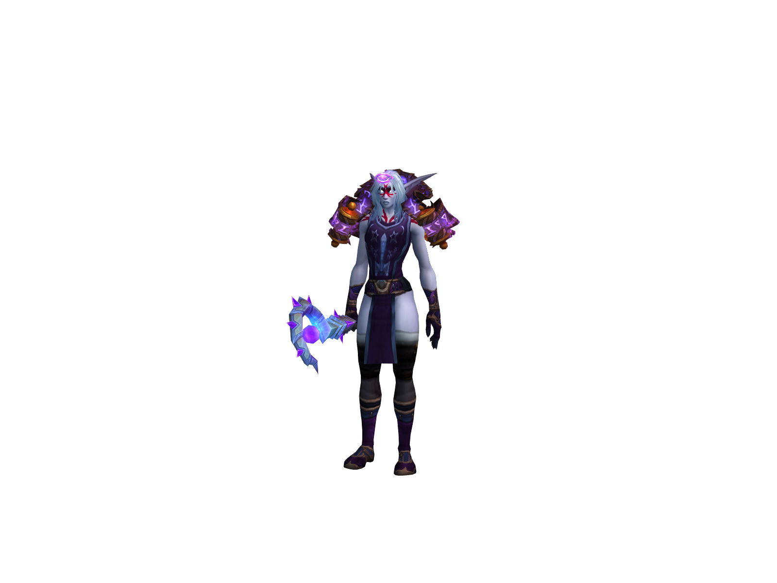 Arcaneqtx 3D character render