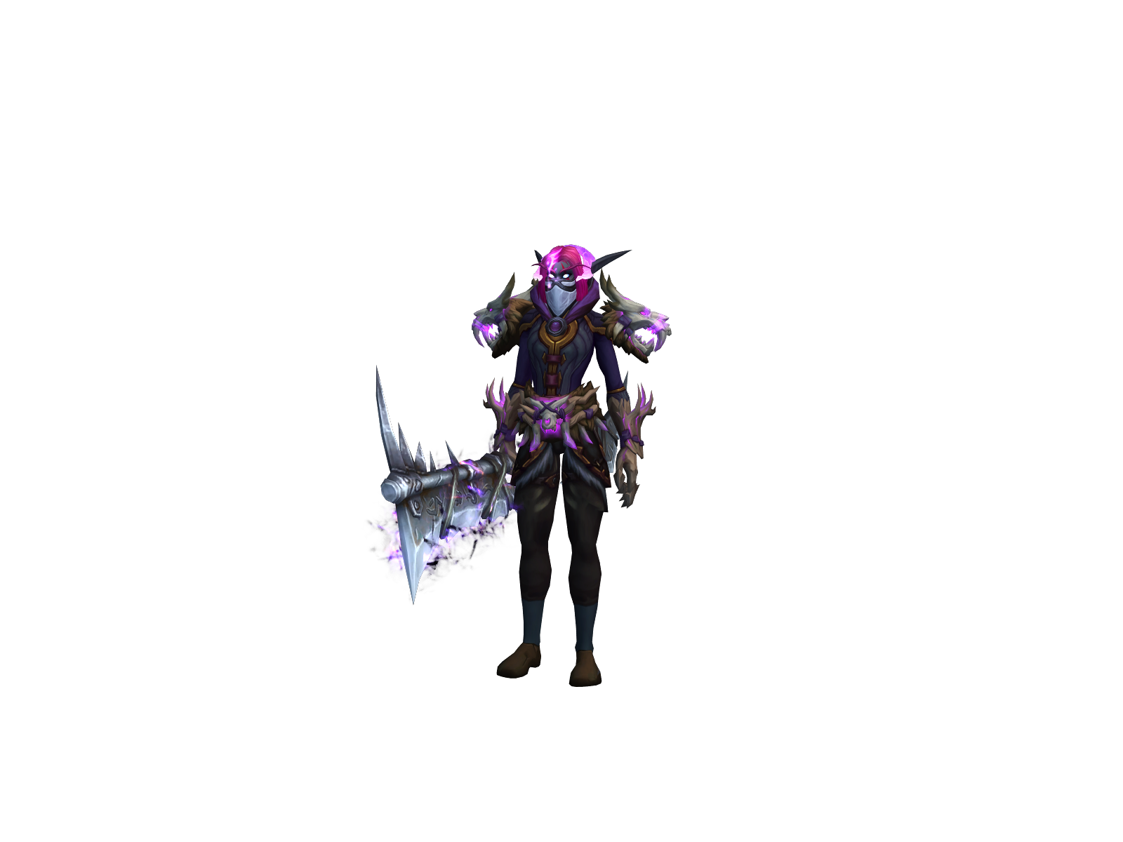 Boulbi 3D character render