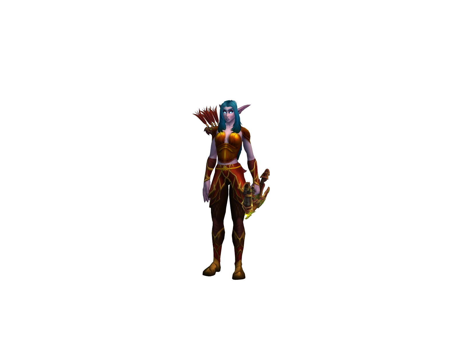 Marïne 3D character render
