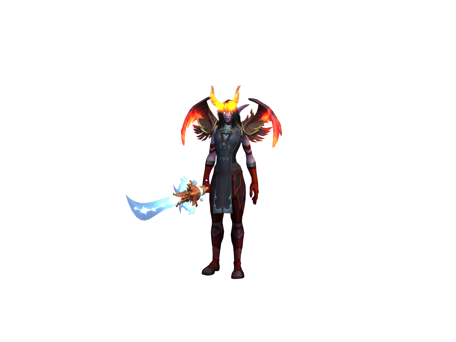 Teryn 3D character render