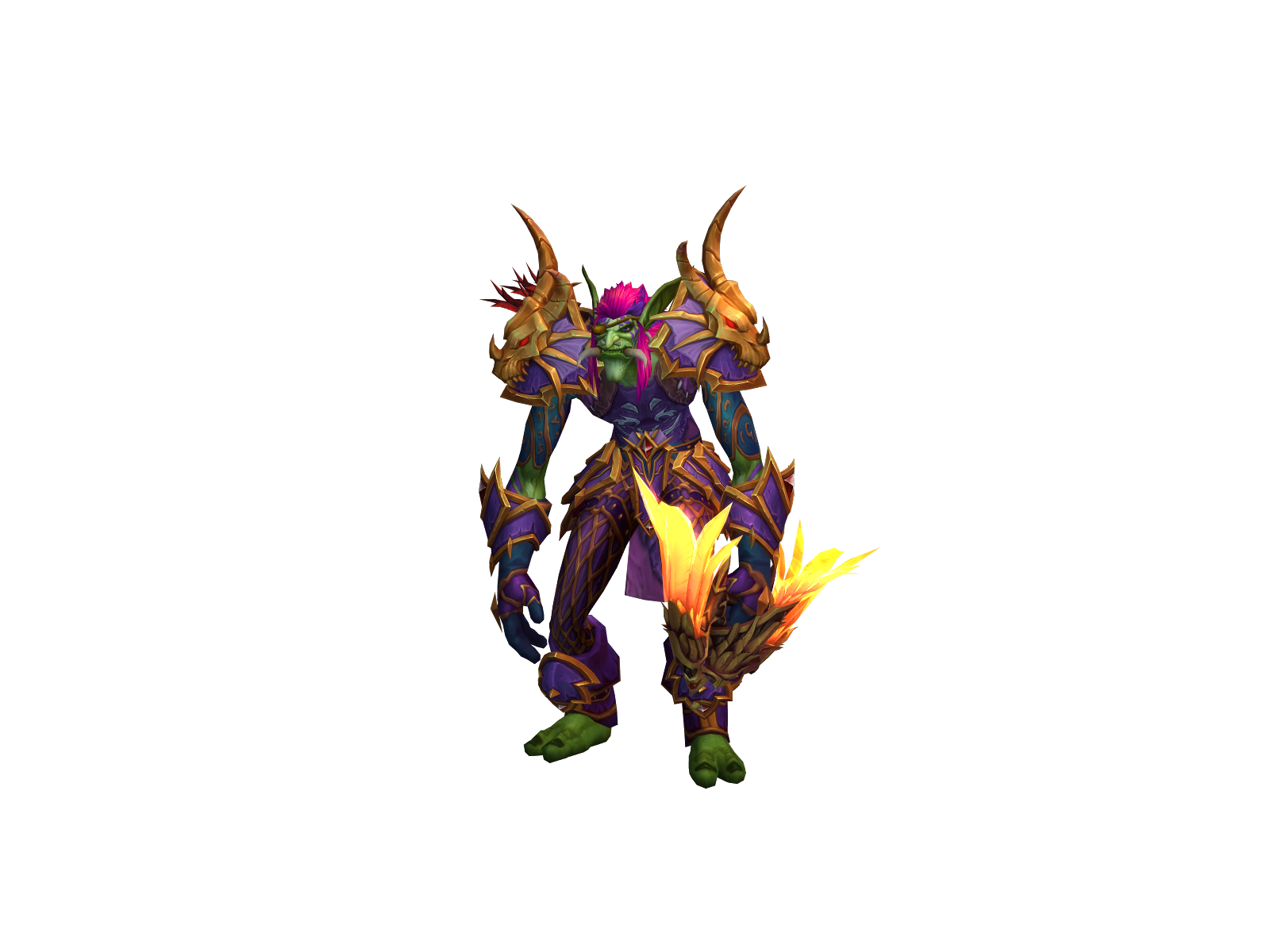 Huntiri 3D character render