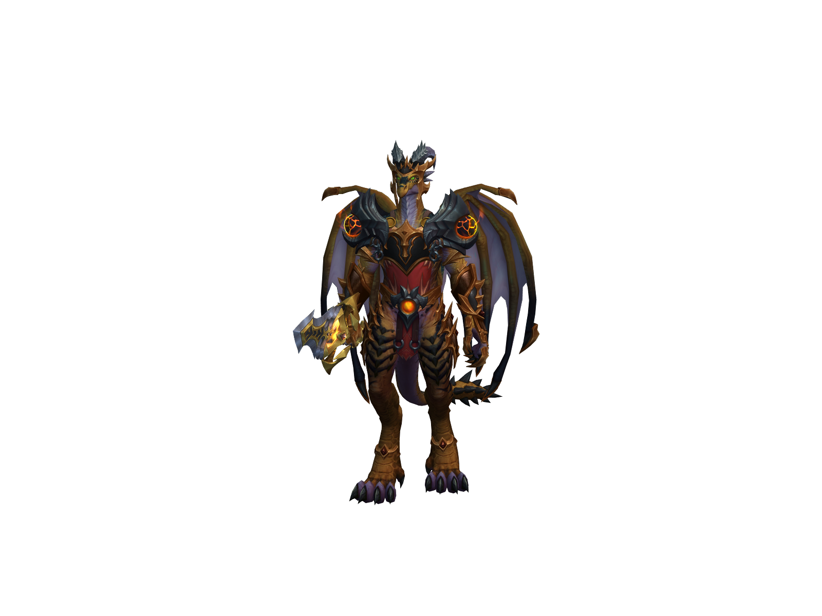 Cheshuya 3D character render