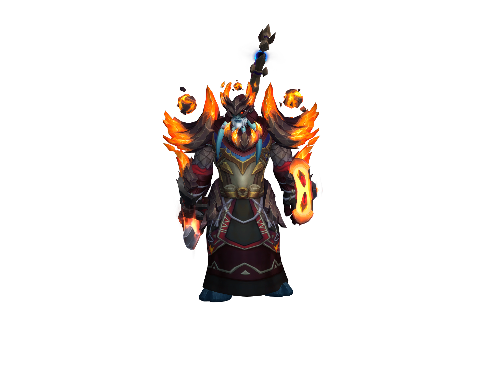 Teyshenfer 3D character render