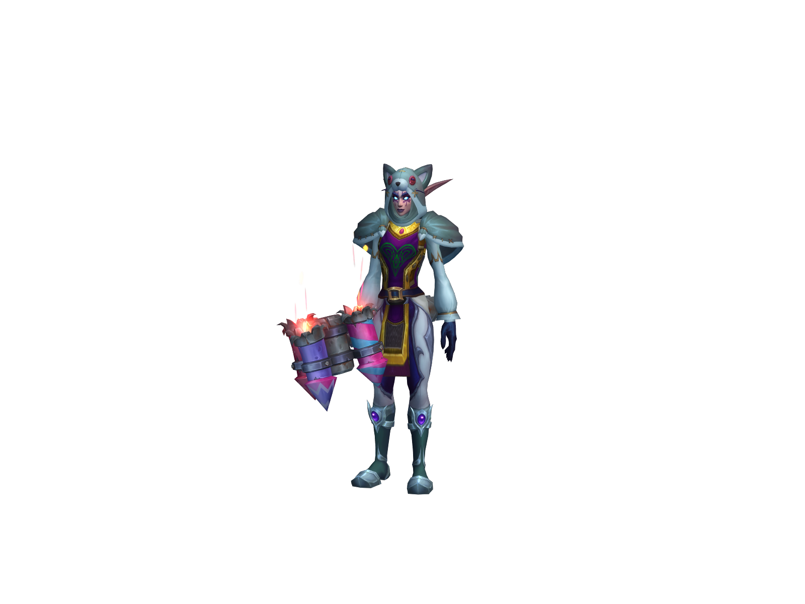 Virtralalere 3D character render