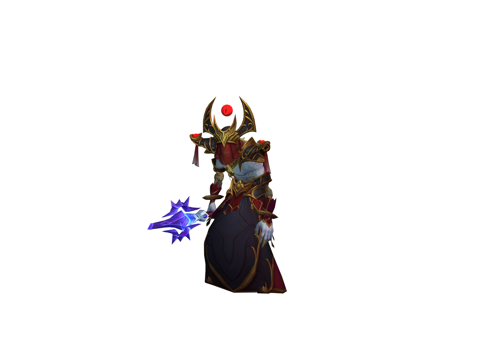 Vieuxburger 3D character render