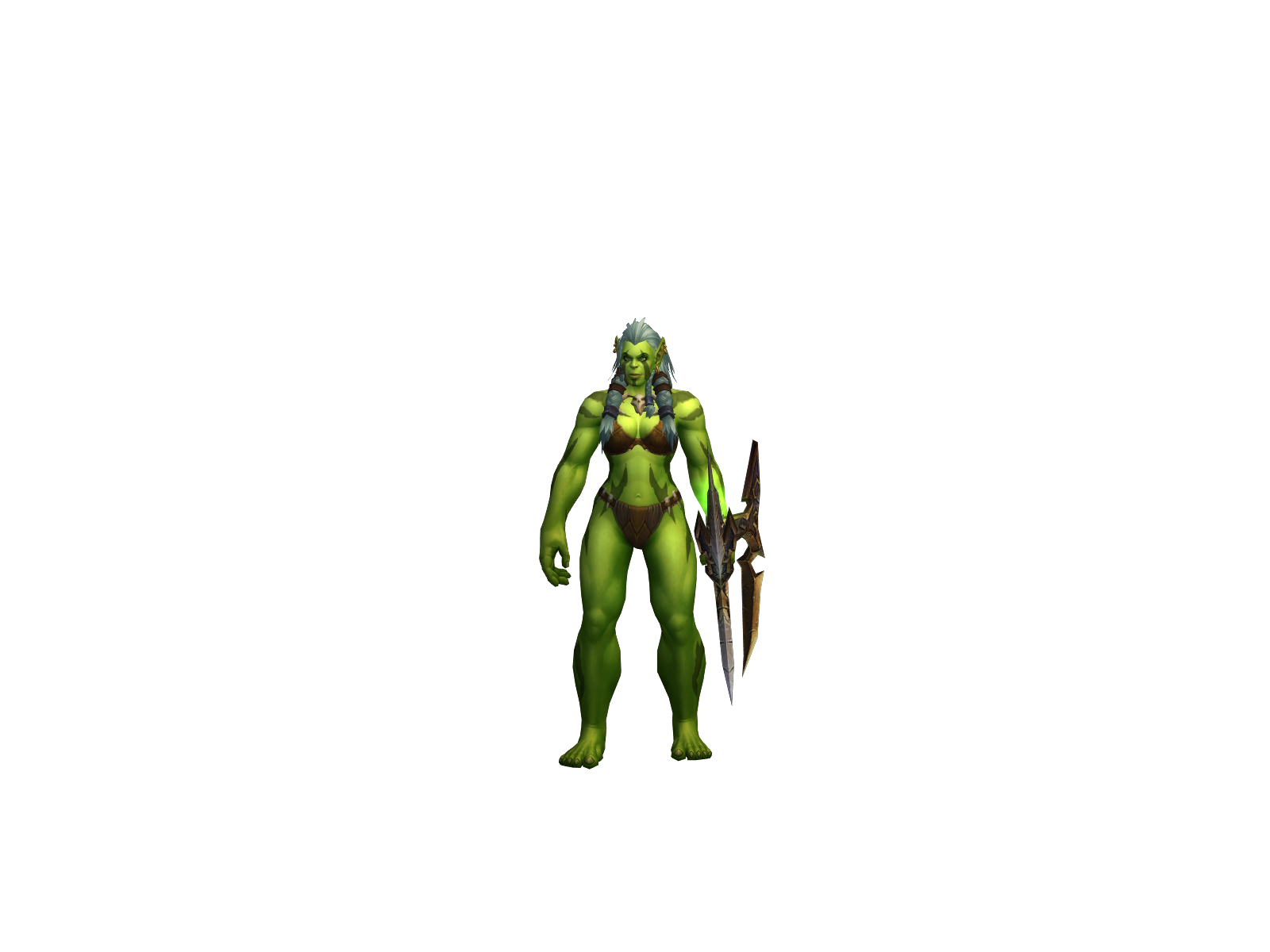 Chëryl 3D character render