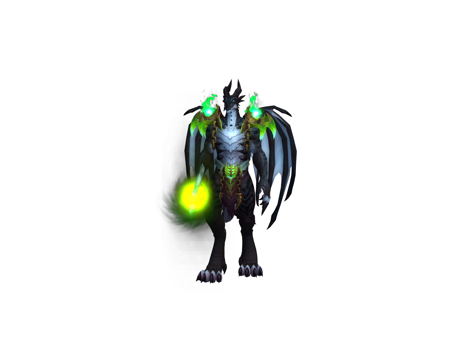 Nyñx 3D character render