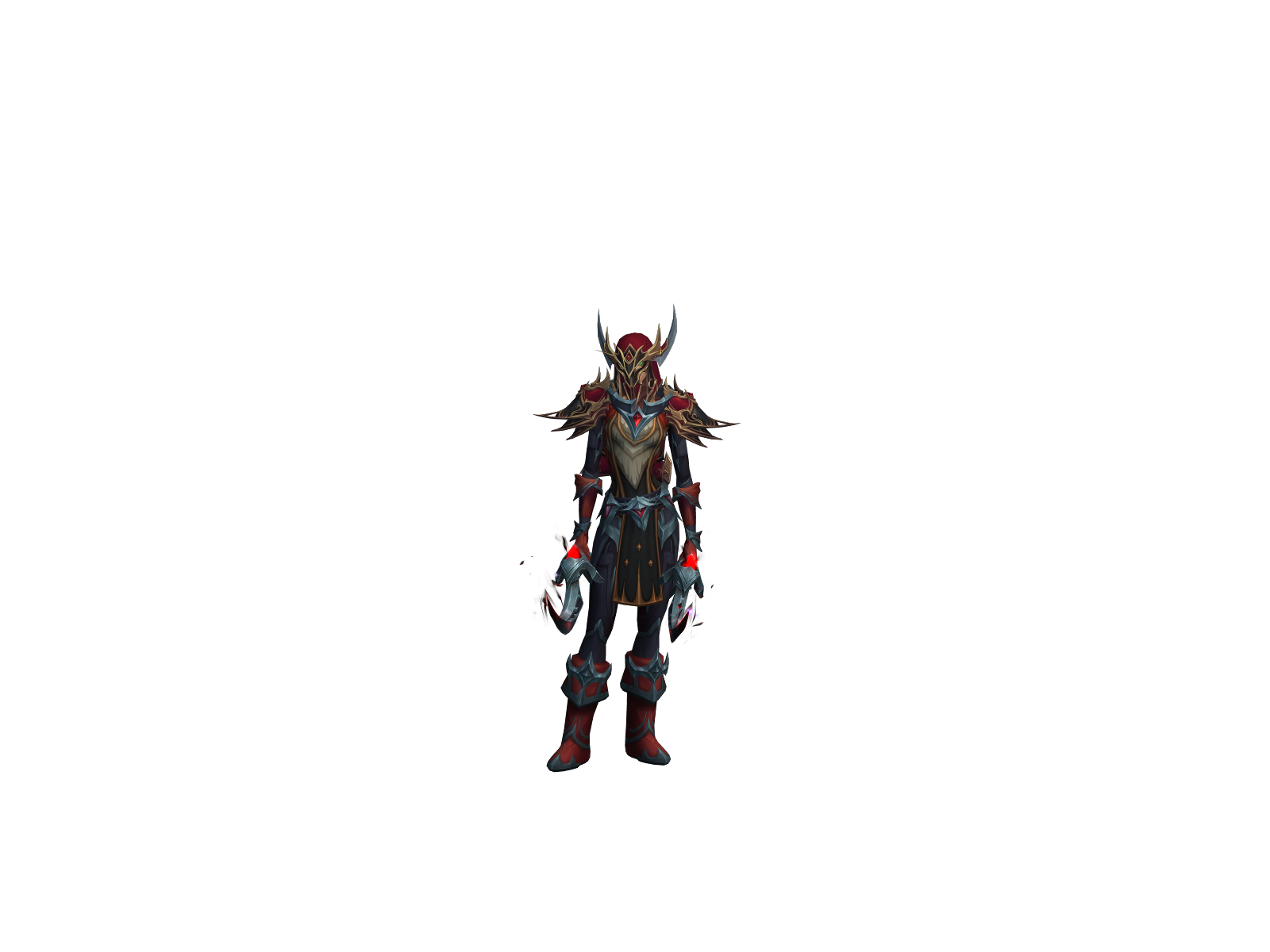 Yniax 3D character render