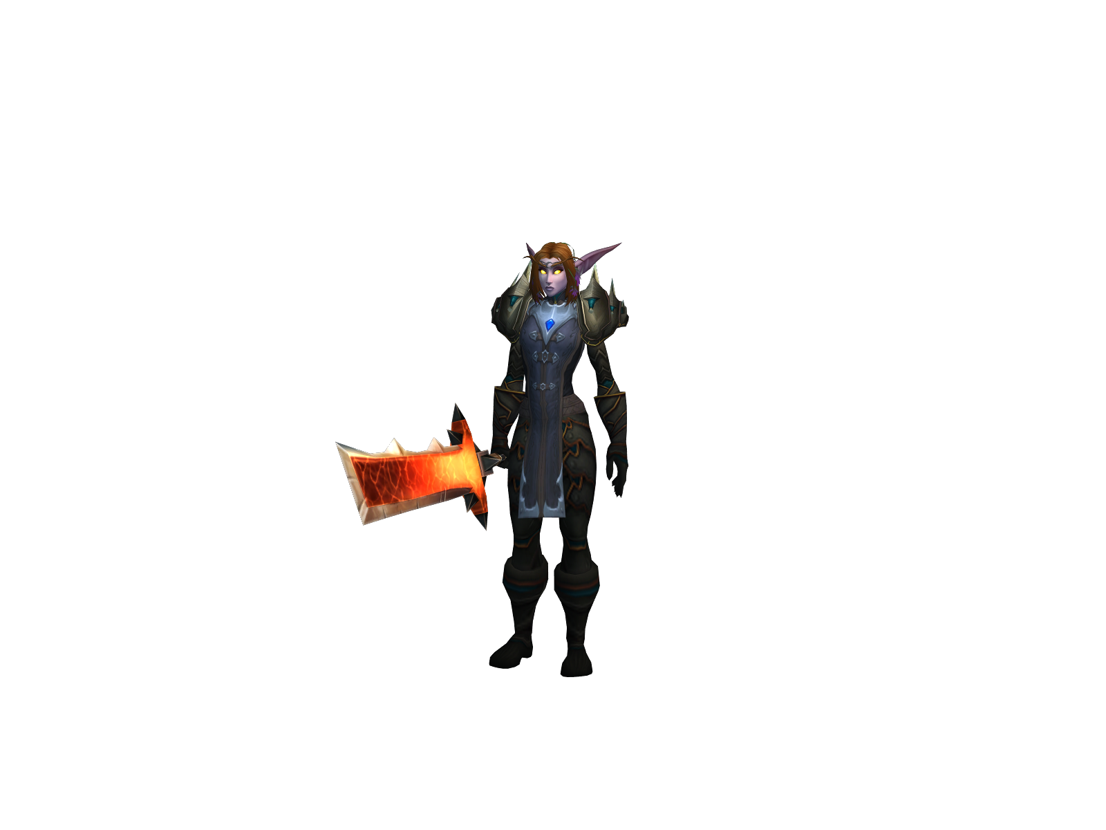 Winterwinter 3D character render