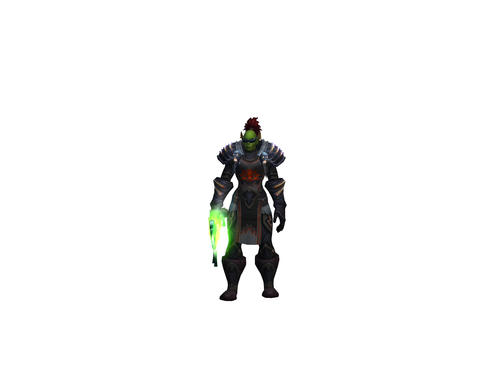 Amerej 3D character render