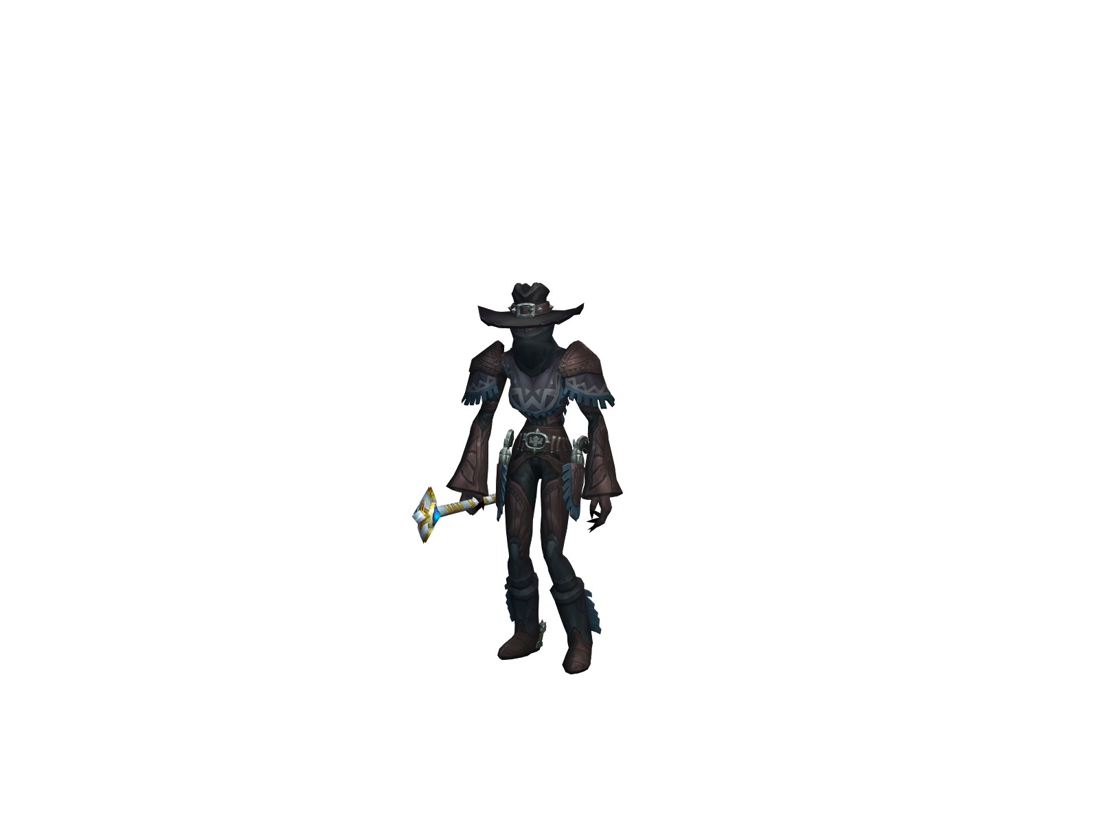 Kickmajolie 3D character render