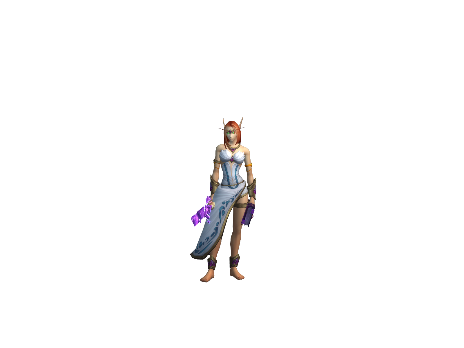 Vétua 3D character render