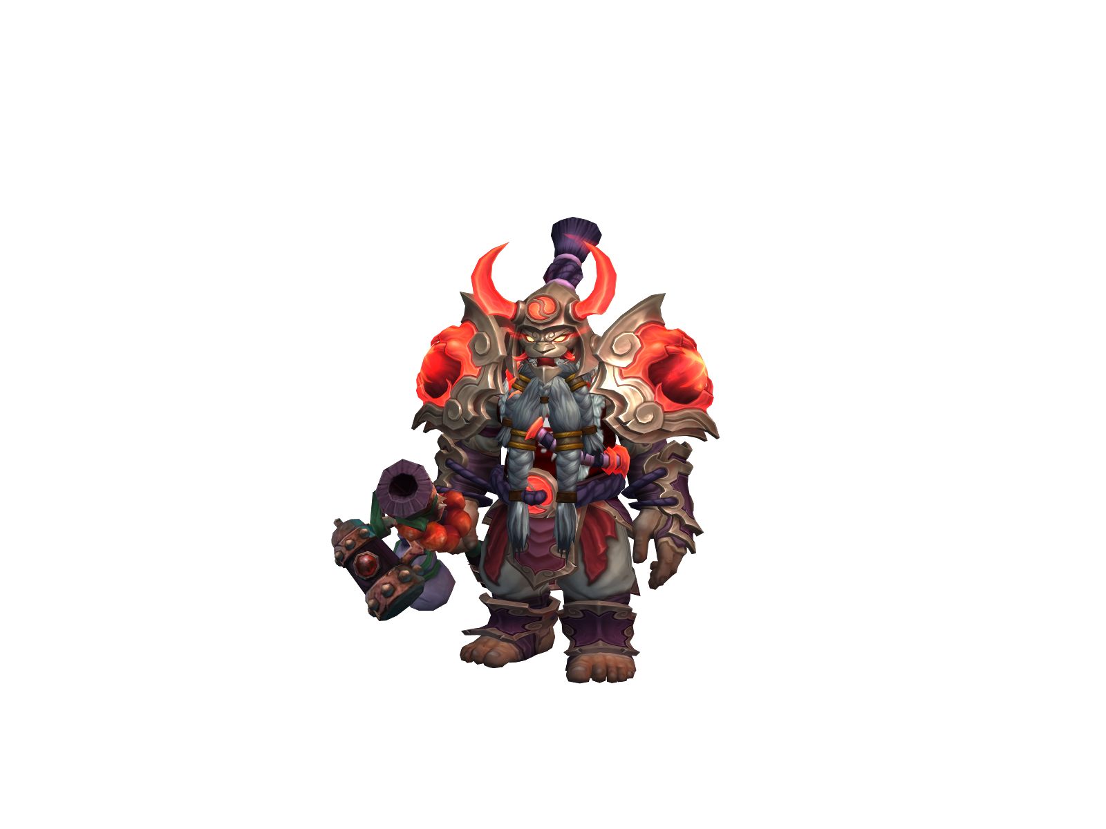 Shaölïng 3D character render