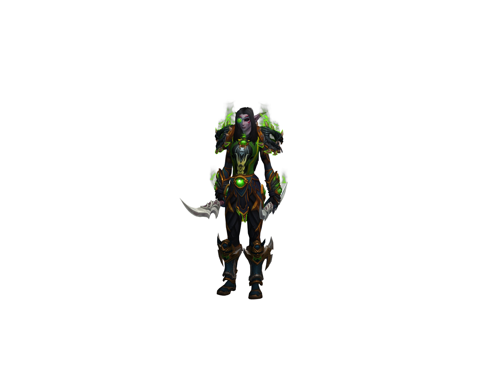 Toxique 3D character render