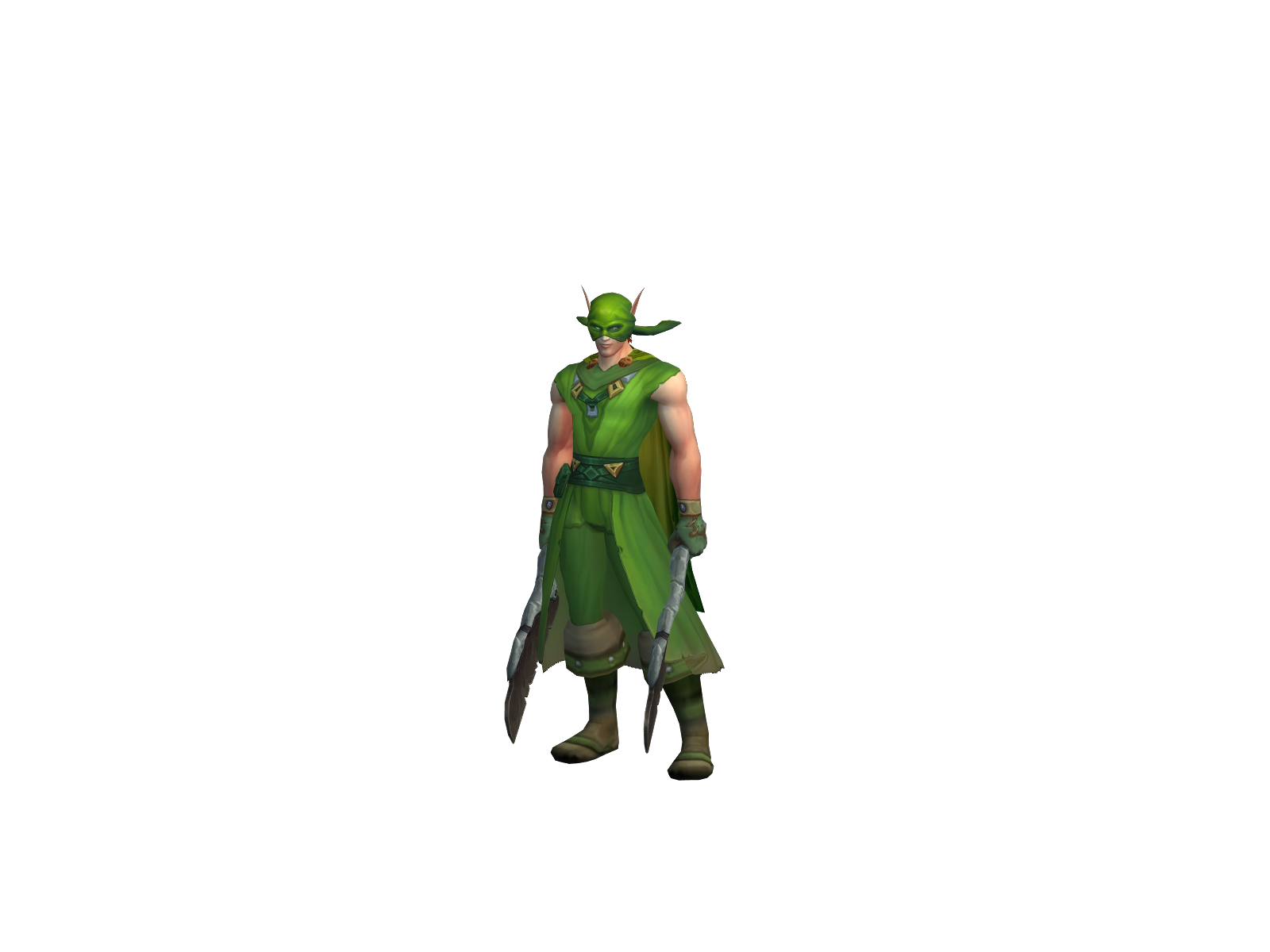Tylwair 3D character render