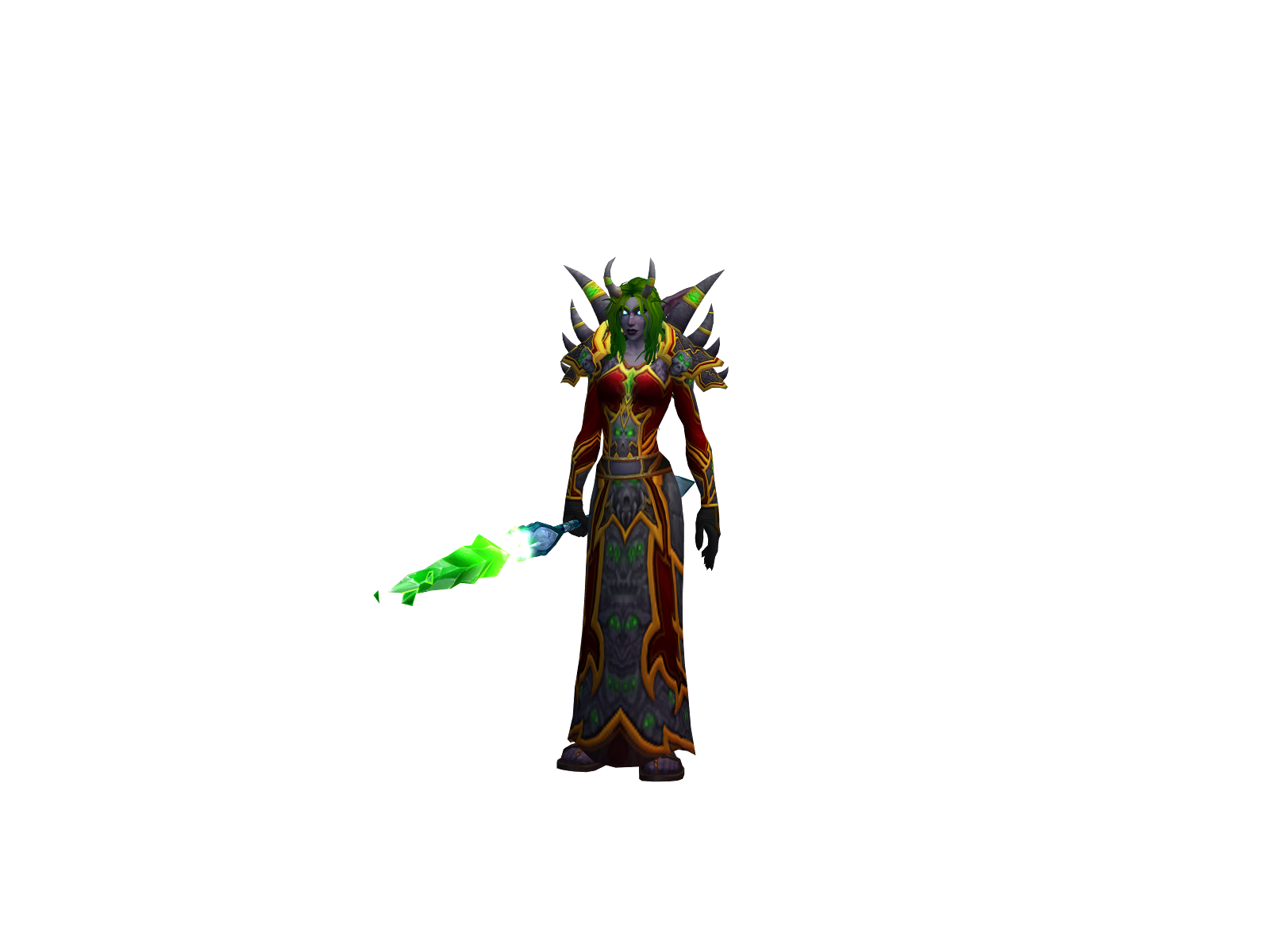 Ðlialøck 3D character render