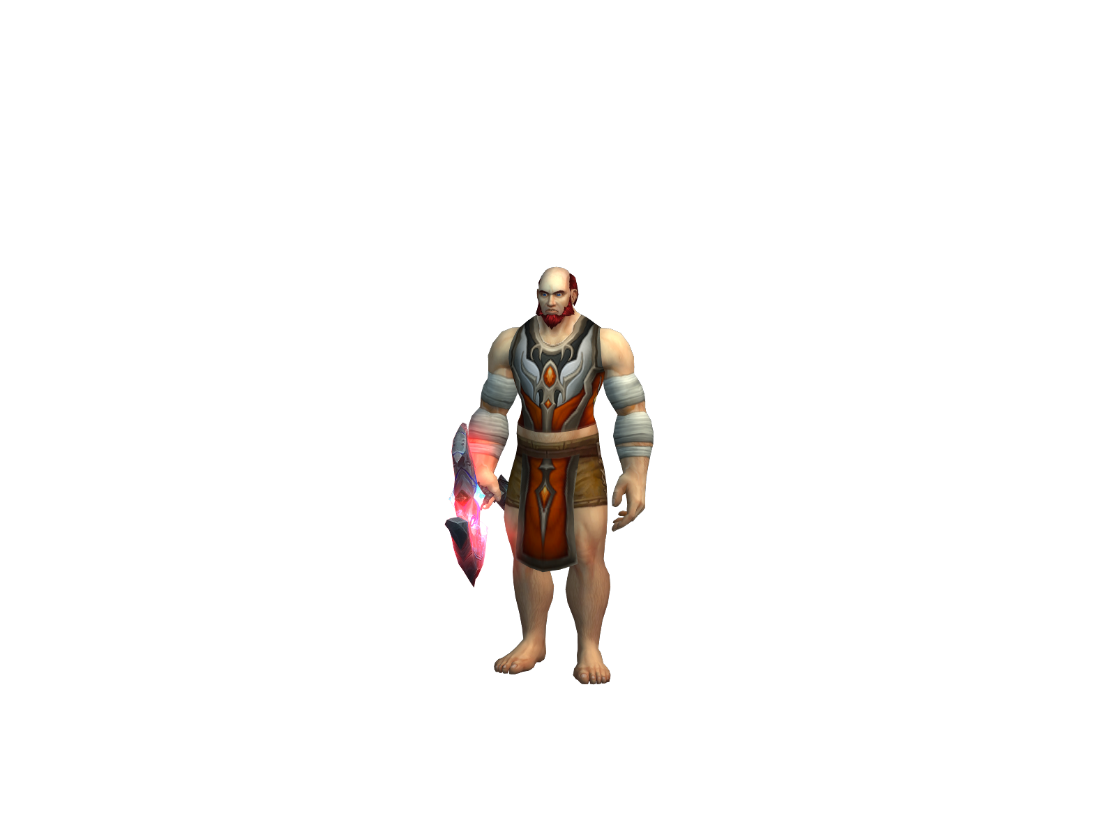 Hearley 3D character render