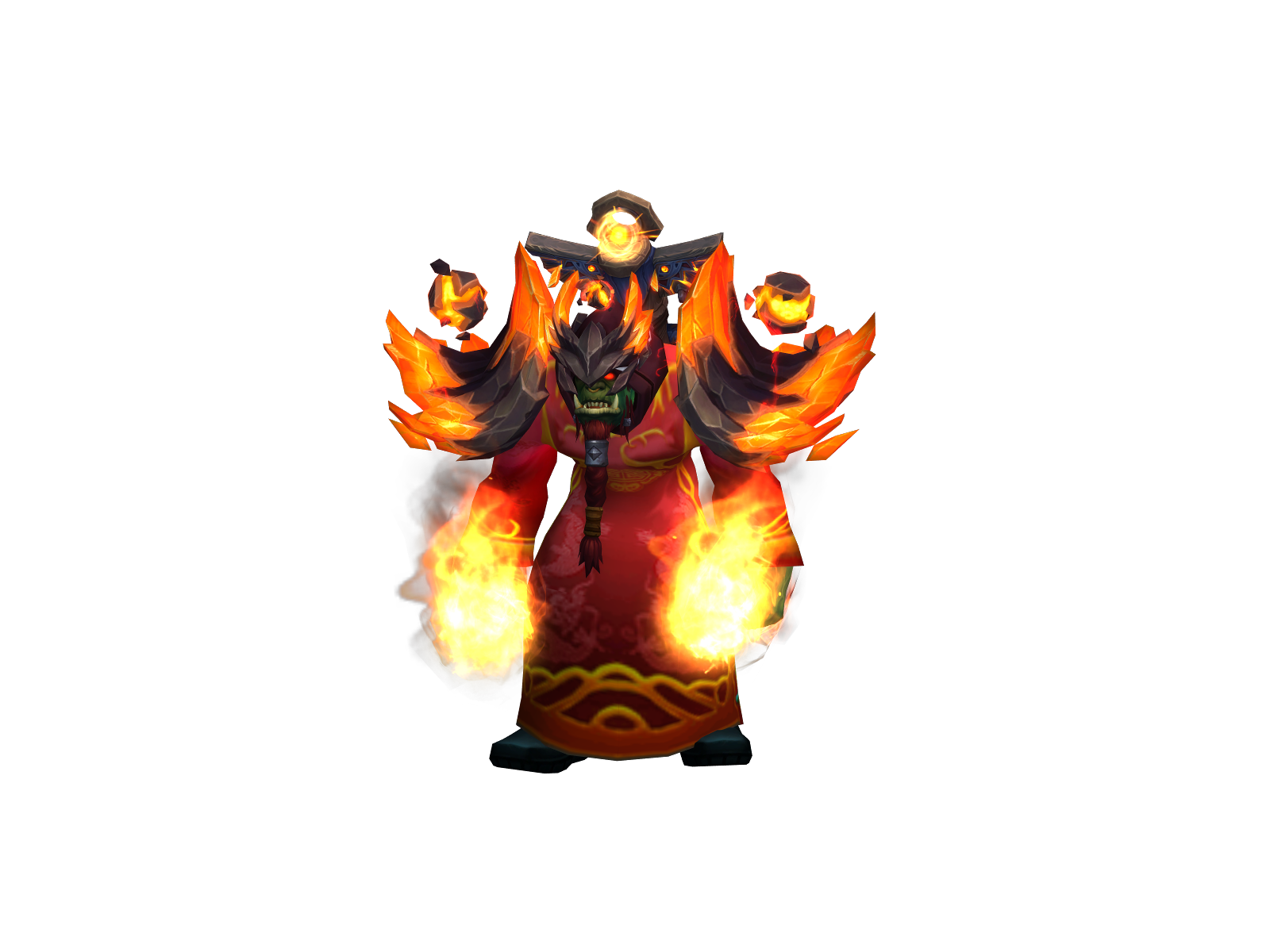 Girobroyeur 3D character render