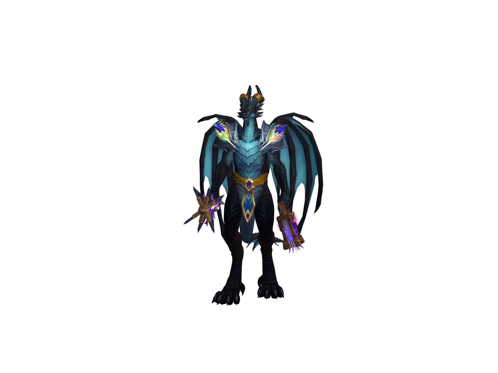 Clicauhasard 3D character render
