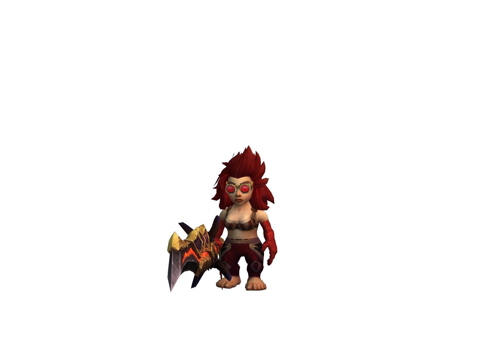 Hramsexx 3D character render