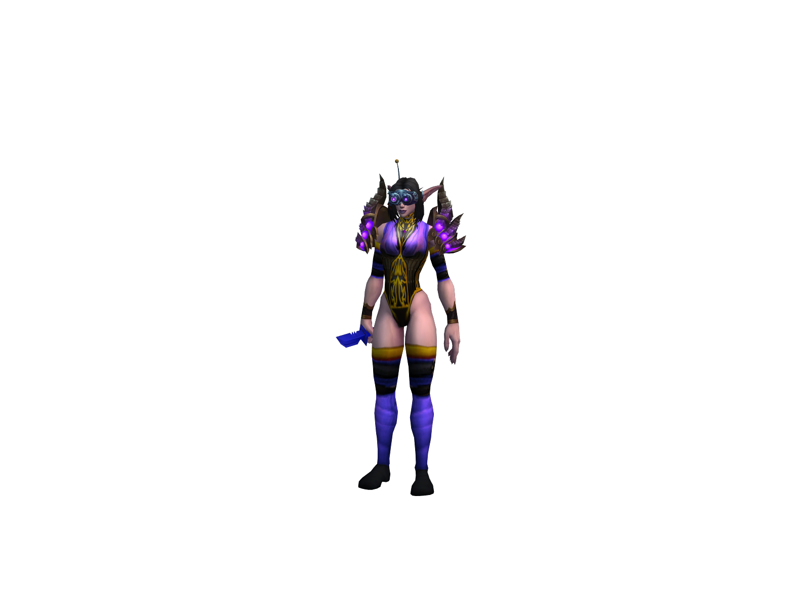 Helerys 3D character render
