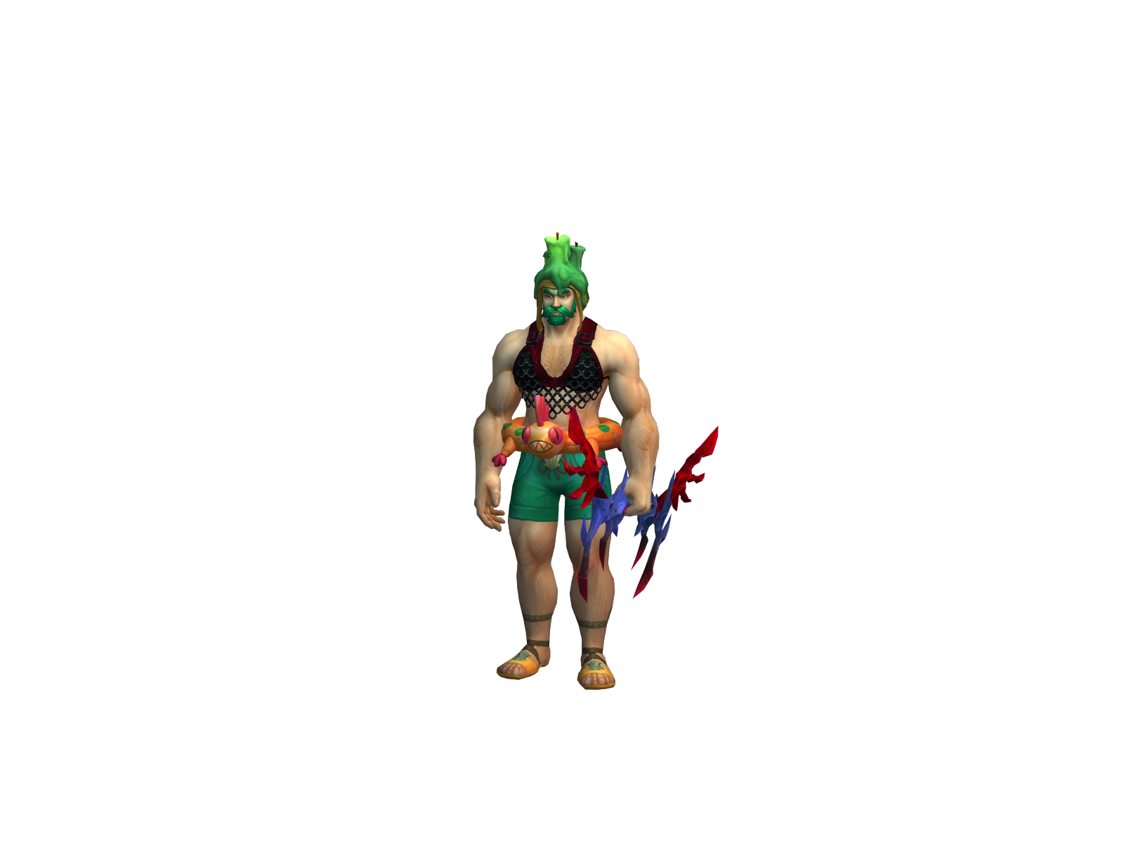 Metalmaison 3D character render