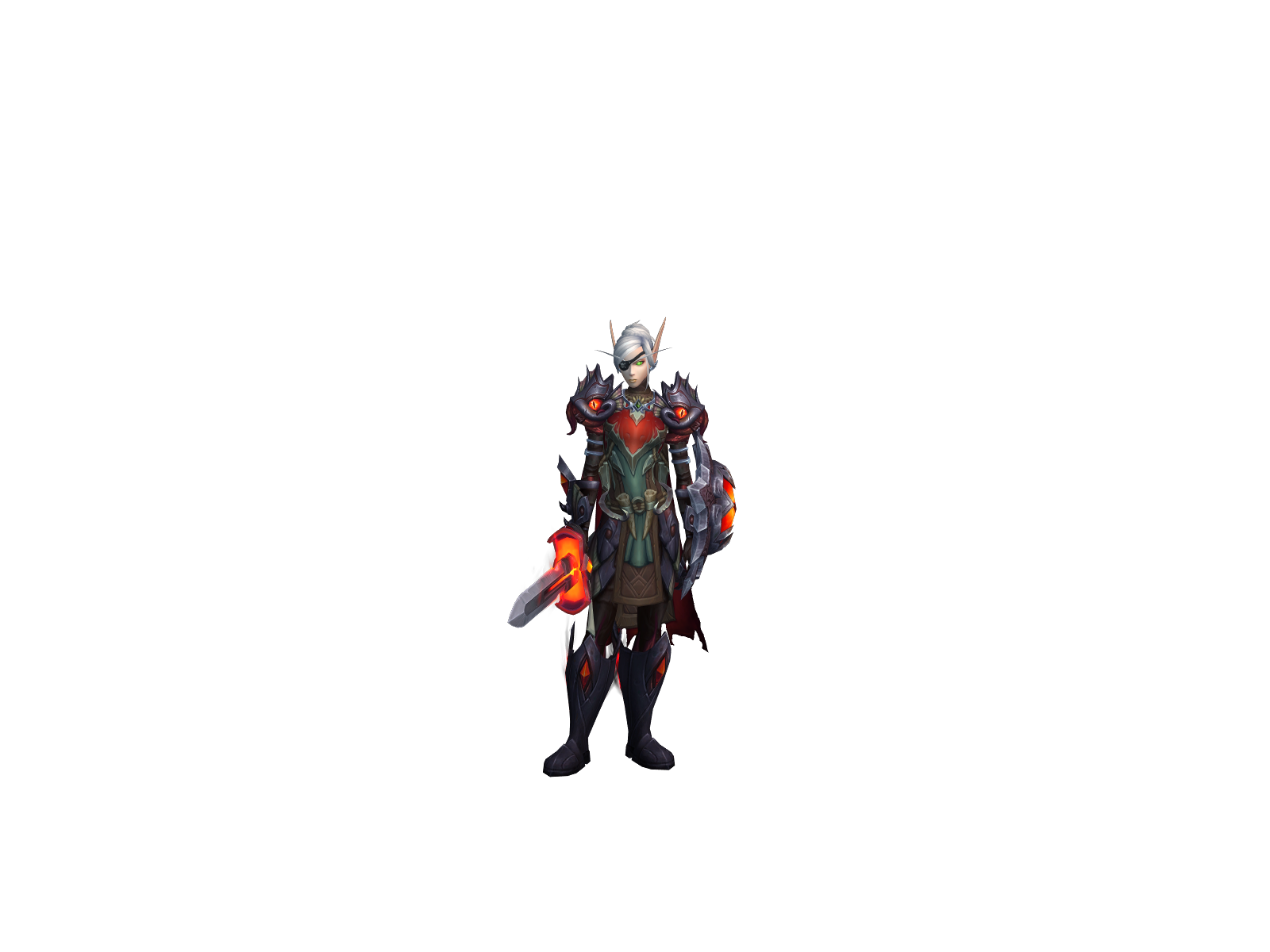 Gødefrôy 3D character render