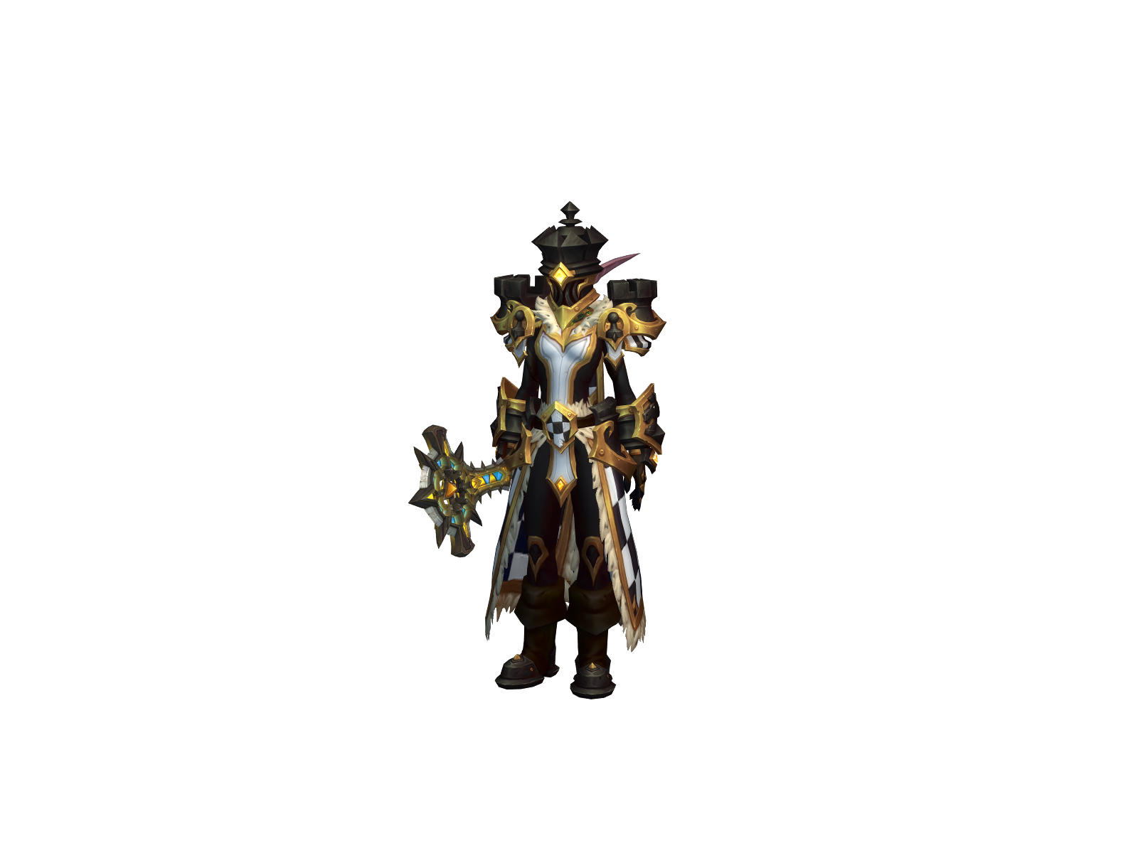 Tibesti 3D character render