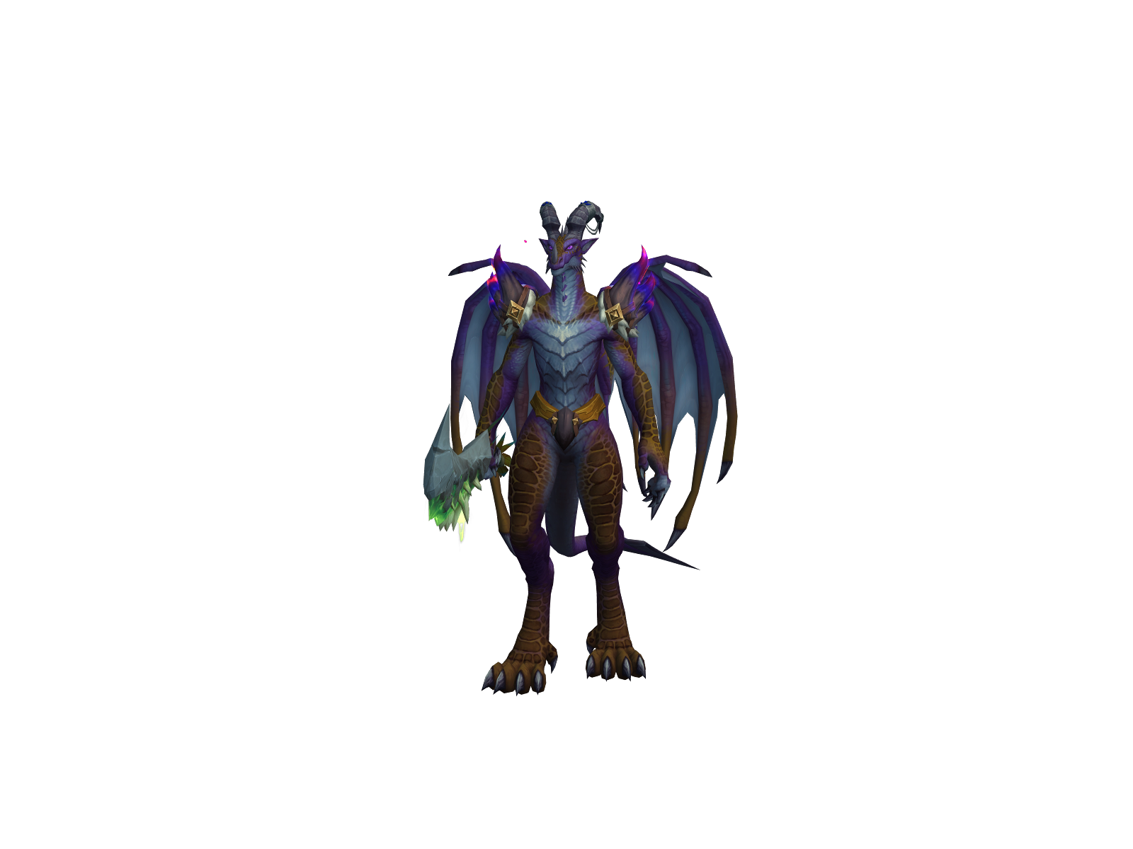 Ekoulezenena 3D character render
