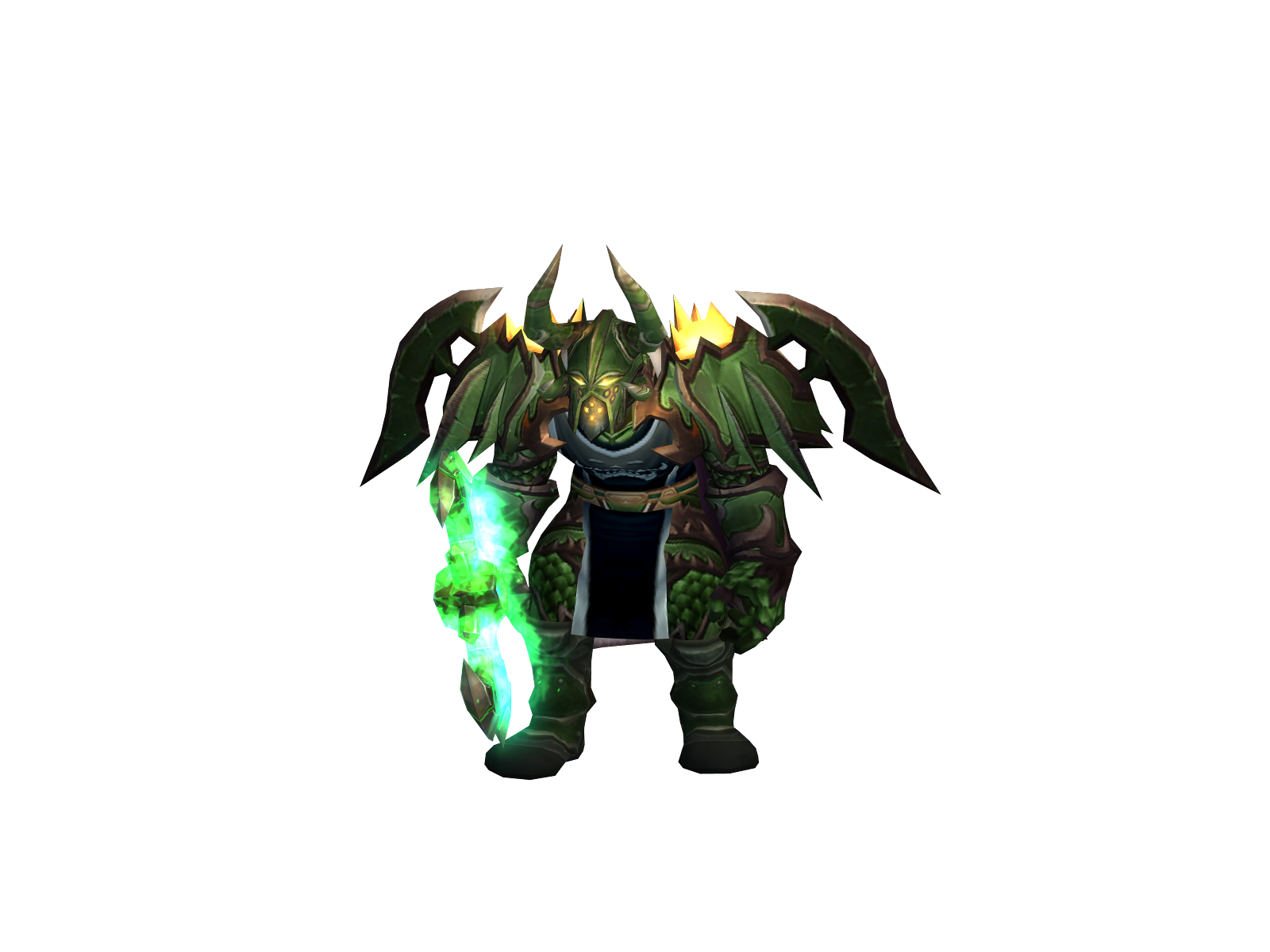 Hache 3D character render