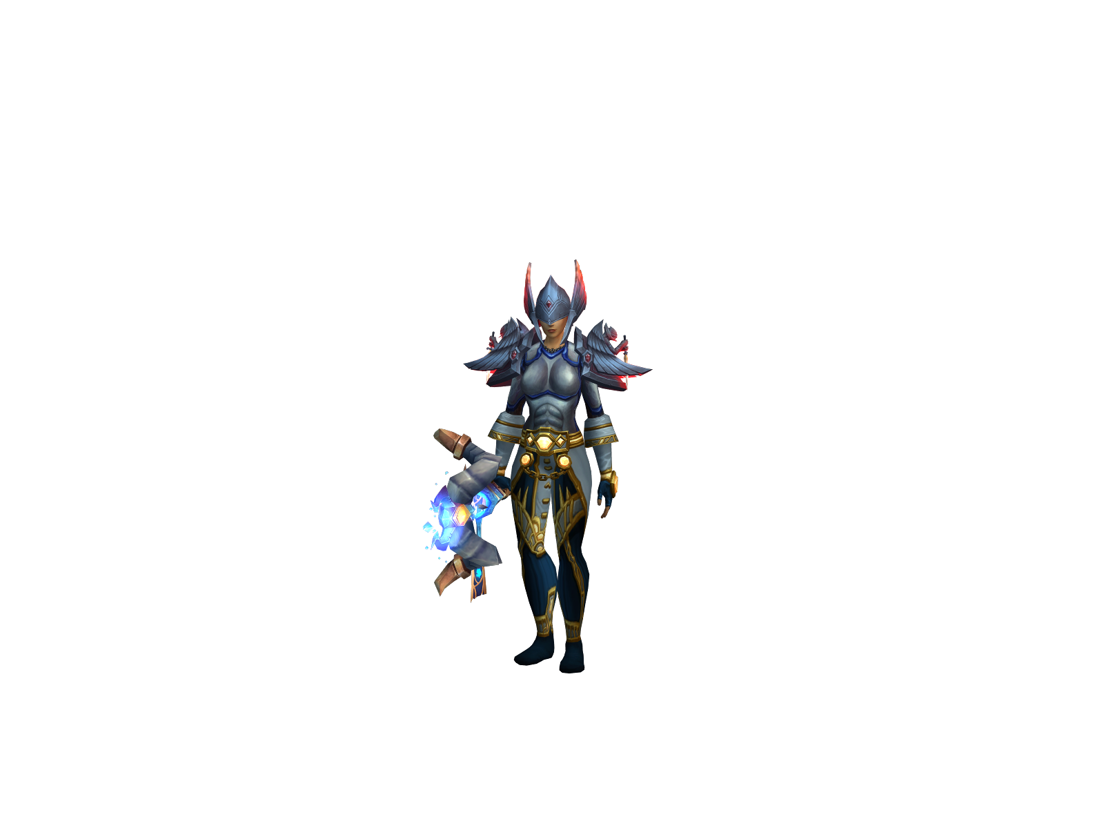 Lokbrok 3D character render