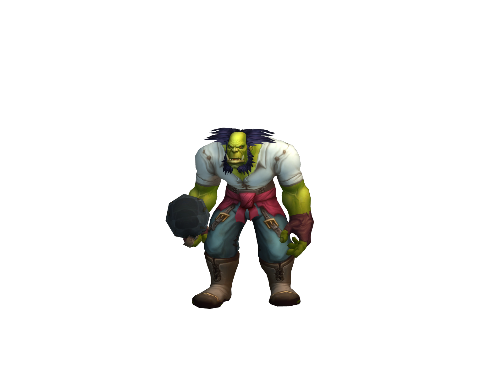 Chäëvä 3D character render