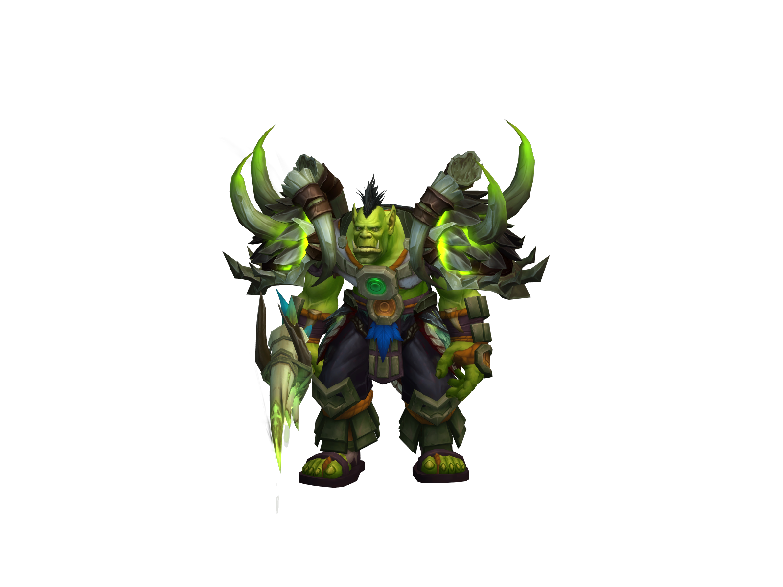hunterorc 3D character render