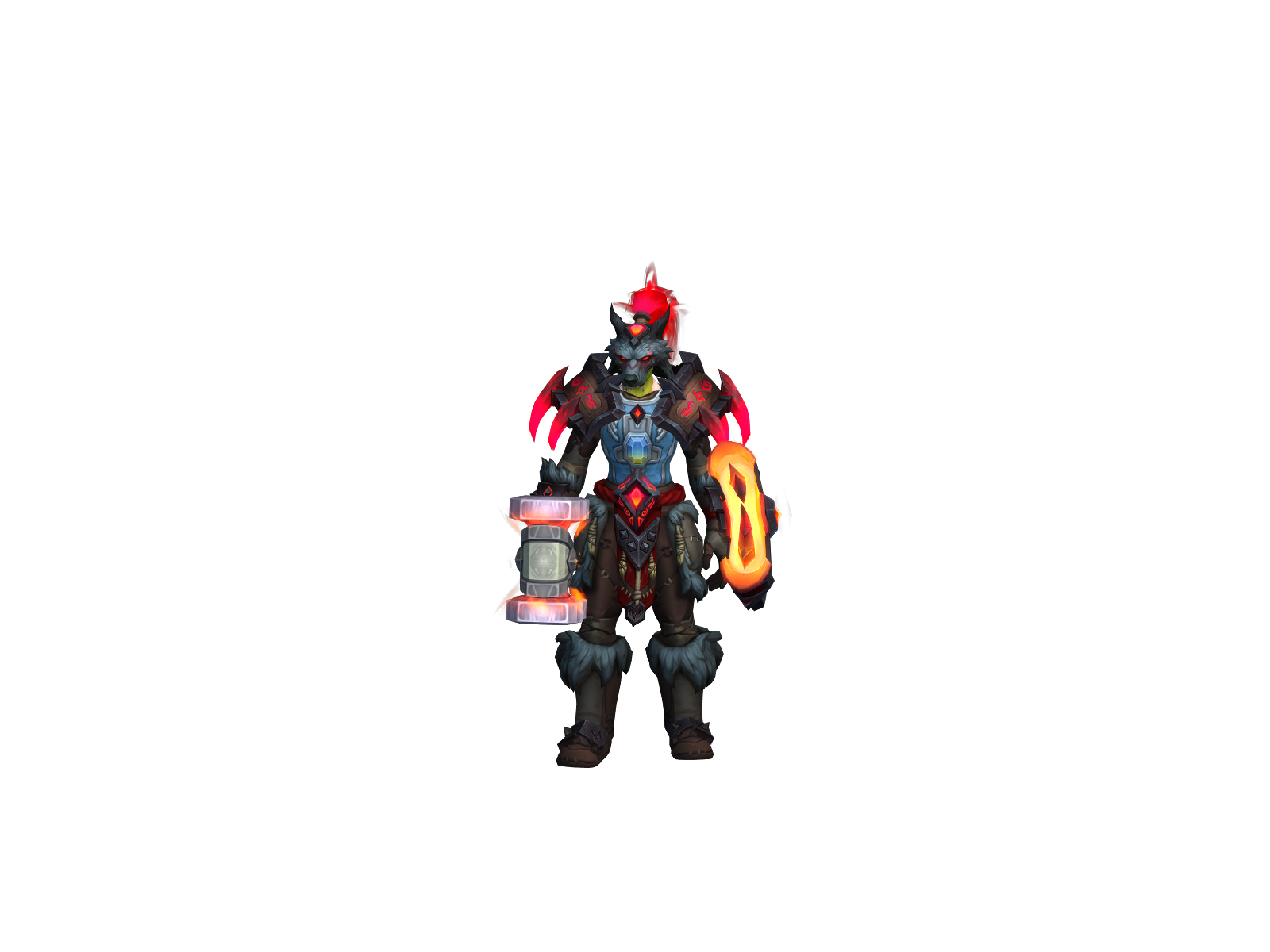 Nyandafuq 3D character render