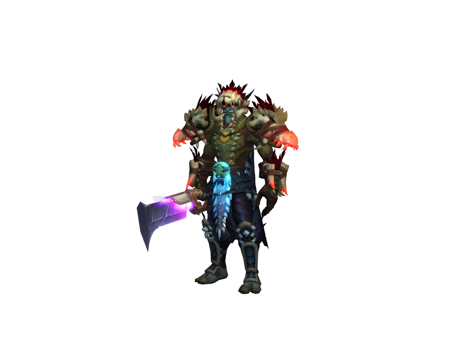 Legholas 3D character render